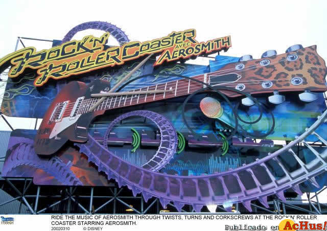 Imagen de Parque Walt Disney Studios   The Rock n Roller Coaster Starring Aerosmith